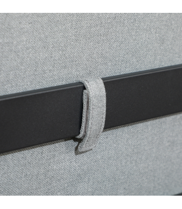 Outsunny 4 PCS Garden Furniture Conversation Set w/ Loveseat Table, Grey