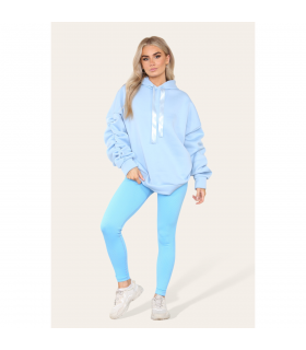 High Waist High Rise Seamless Ribbed Legging