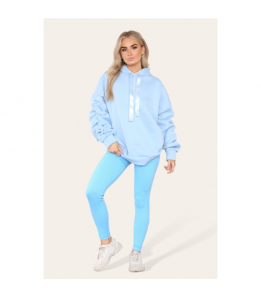 High Waist High Rise Seamless Ribbed Legging