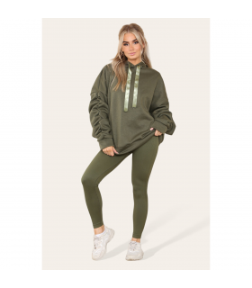 High Waist High Rise Seamless Ribbed Legging