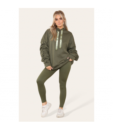 High Waist High Rise Seamless Ribbed Legging