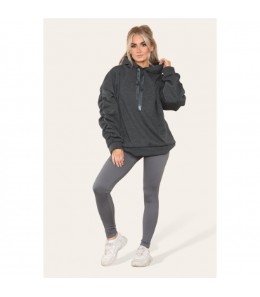 High Waist High Rise Seamless Ribbed Legging