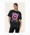 Ladies Identical Printed Short Sleeve T-Shirt Top