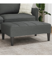 vidaXL Footstool Dark Grey 77x55x31 cm Fabric