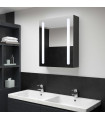 vidaXL LED Bathroom Mirror Cabinet 50x13x70 cm