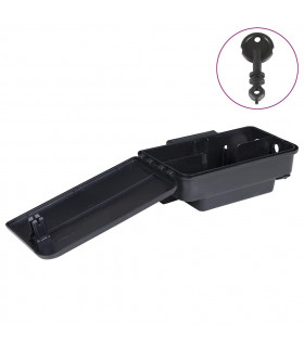 vidaXL Mouse Traps 4 pcs Black 22x12.5x7.5 cm
