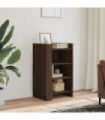 vidaXL Sideboard Brown Oak 45x35x75 cm Engineered Wood