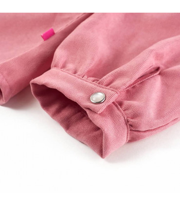 Kids' Blouse with Lantern Sleeves Old Rose 104