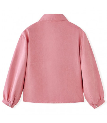 Kids' Blouse with Lantern Sleeves Old Rose 116