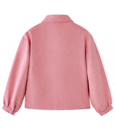 Kids' Blouse with Lantern Sleeves Old Rose 140