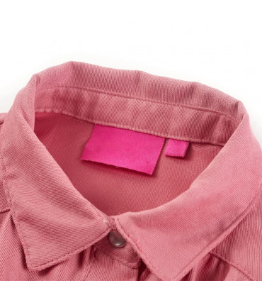 Kids' Blouse with Lantern Sleeves Old Rose 140