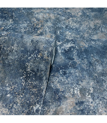 Modern Raffia Navy & Natural sw6