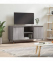 vidaXL TV Cabinet Grey Sonoma 104x35x50 cm Engineered Wood