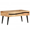 vidaXL Coffee Table 88x50x42 cm Solid Acacia Wood