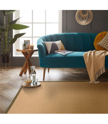 Swinton Sisal Jute Boucle 160x230cm Green Rug