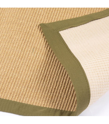 Swinton Sisal Jute Boucle 160x230cm Green Rug