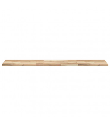 vidaXL Bathroom Vanity Top Untreated 160x40x2 cm Solid Wood Acacia