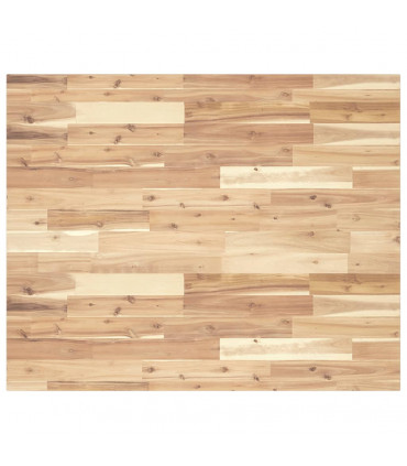 vidaXL Desk Top Untreated 100x80x2 cm Solid Wood Acacia