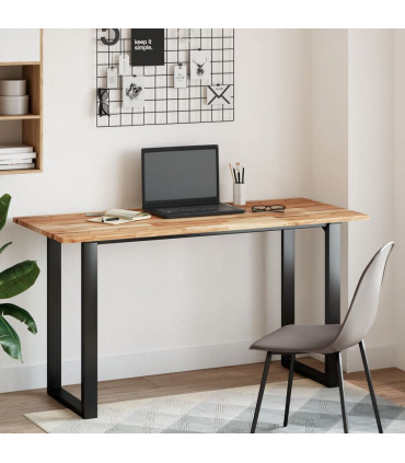vidaXL Desk Top Oil Finished 140x60x2 cm Solid Wood Acacia