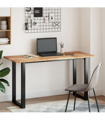 vidaXL Desk Top Oil Finished 120x60x2 cm Solid Wood Acacia