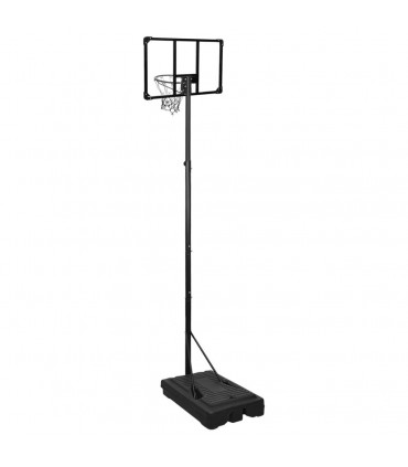 vidaXL Basketball Stand Transparent 280-350 cm Polycarbonate