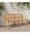 vidaXL Batavia Bench 150 cm Solid Wood Teak