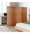 vidaXL Room Divider Brown 165x250 cm Bamboo