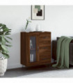 vidaXL Sideboard Brown Oak 69.5x34x90 cm Engineered Wood