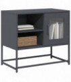 vidaXL TV Cabinet Anthracite 68x39x60.5 cm Steel