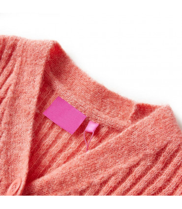 Kids' Cardigan Knitted Medium Pink 92