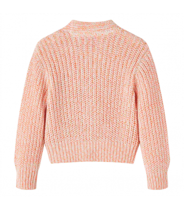 Kids' Cardigan Knitted Mixed Pink 116