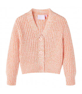 Kids' Cardigan Knitted Mixed Pink 92