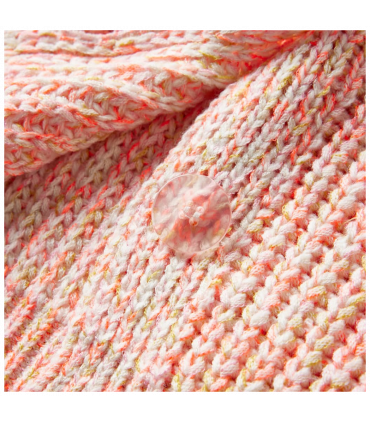 Kids' Cardigan Knitted Mixed Pink 92