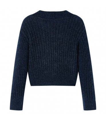 Kids' Cardigan Knitted Navy 104