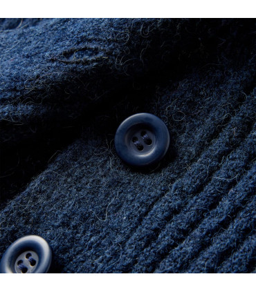 Kids' Cardigan Knitted Navy 104