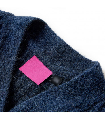 Kids' Cardigan Knitted Navy 92