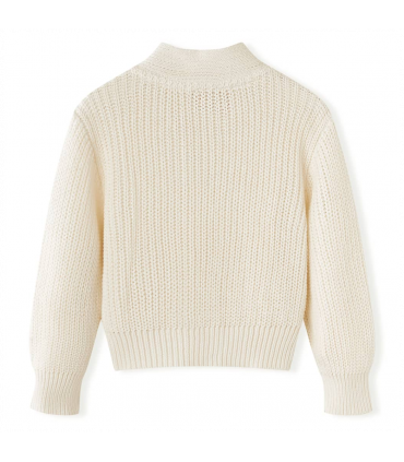 Kids' Cardigan Knitted Snow White 116