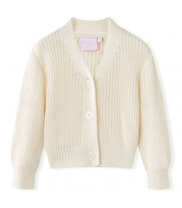 Kids' Cardigan Knitted Snow White 92