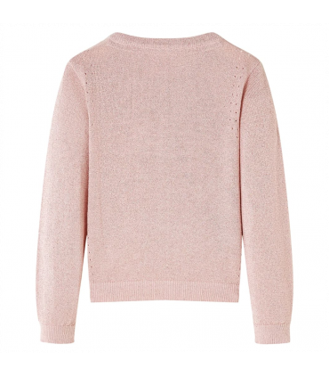 Kids' Cardigan Knitted Soft Pink 92