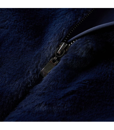 Kids' Coat Faux Fur Navy 104