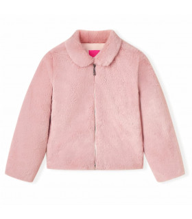 Kids' Coat Faux Fur Pink 104