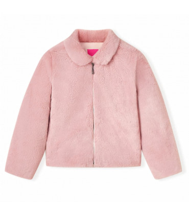 Kids' Coat Faux Fur Pink 104