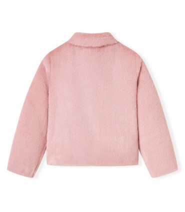 Kids' Coat Faux Fur Pink 104