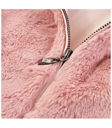 Kids' Coat Faux Fur Pink 116