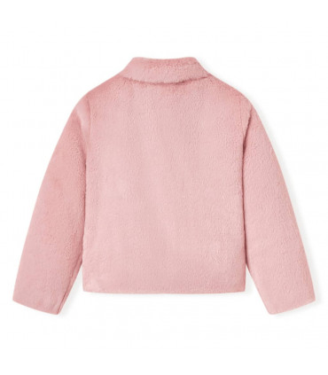 Kids' Coat Faux Fur Pink 92