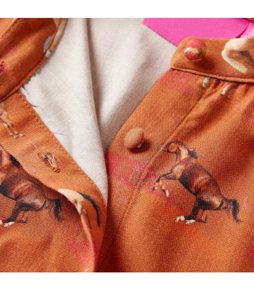 Kids' Dress Cognac 116