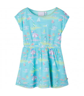 Kids' Dress Light Aqua 104