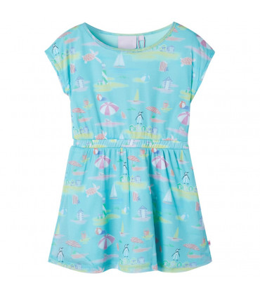 Kids' Dress Light Aqua 128