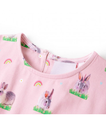 Kids' Dress Light Pink 128