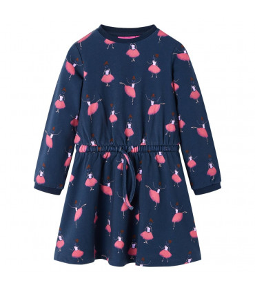 Kids' Dress Navy Blue 140
